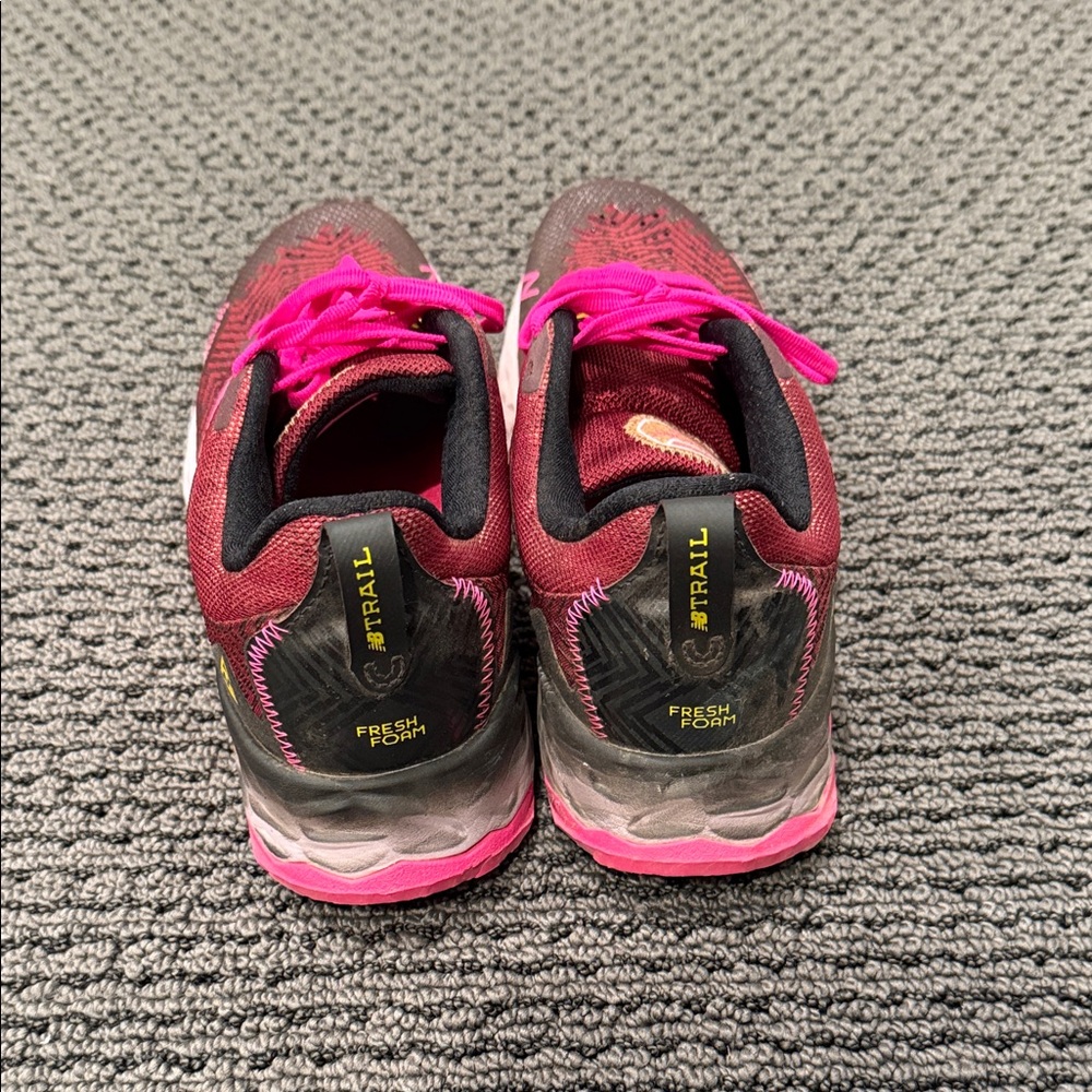 New Balance Women's Burgundy & Hot Pink Athletic Running Shoes - Picture 3 of 5